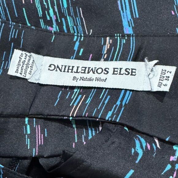 Something Else by Natalie Wood Multicolored Mini Dress Women’s 2 - Picture 2 of 3